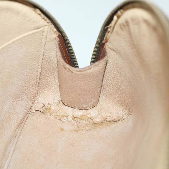 LOUIS VUITTON Monogram Trousse Demi Ronde Cosmetic Pouch M47520 LV Auth yk8915 - Picture 11 of 16